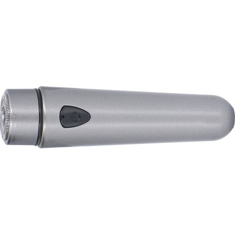 Rasoir électrique portable, moteur haute vitesse, silencieux, rasage indolore, acier inoxydable, ABS, précision de rasage, gris (1/5)