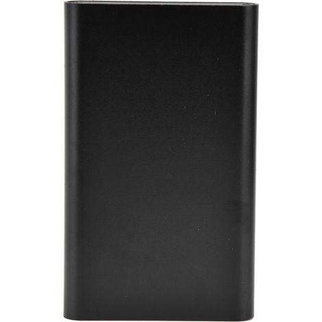 Boîtier électronique en alliage d'aluminium 6063-T5, coffret intégral pour ampli et PCB, 13x61x100mm, noir mat, avec 2 panneaux et 4 vis (1/5)