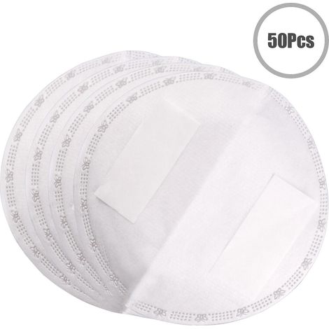 50 Stück Einweg-Gesichtsmasken mit Filterpad, 3-lagig, atmungsaktiv, schützend, Mundschutz, Ersatz