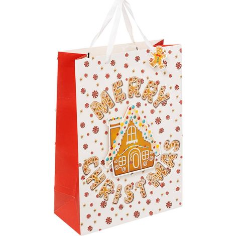 Bedruckte Geschenktüte groß Lebkuchen - Feeric lights & christmas