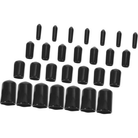 Lot de 80 protections flexibles bouchons tuyaux vis métalliques (1/5)
