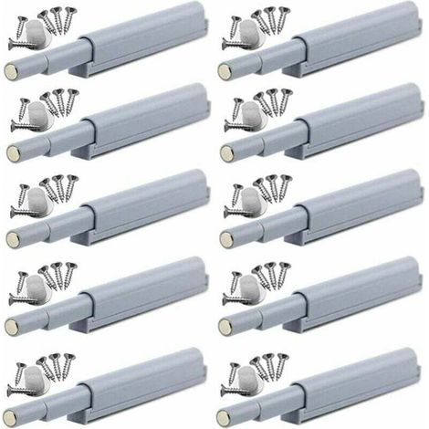 Chiusure magnetiche push-to-open, chiusure magnetiche push-open aprono e chiudono la porta con una semplice pressione (10 pezzi), (1/4)