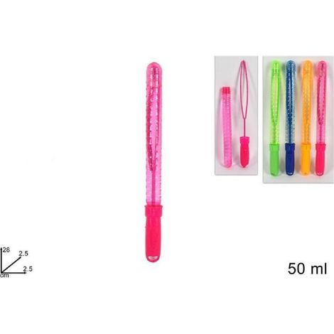 Trade Shop - Set 2 stücke Bolle Blasen Seife 50ml Spiel Spaß Kinder 28cm Gadget Party -