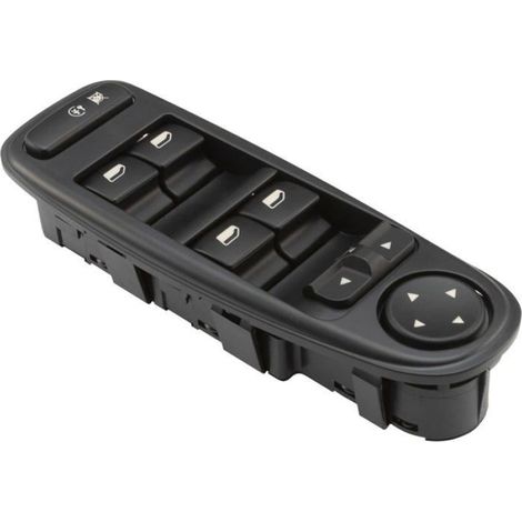 Commande Leve Vitre - Panneau De Controle Fenetres Gauche - Pour Citroen C4 C4 Picasso Grand Picasso - Reference 6554.YH (1/5)