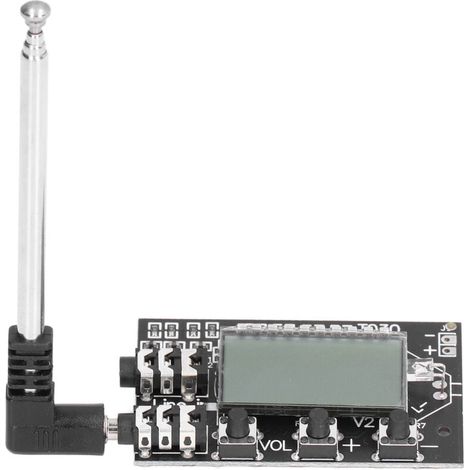 Carte émetteur FM LCD numérique 2 canaux 76 MHz-108 MHz Module Audio stéréo 3.6 V-15 V (1/5)