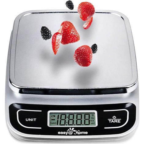 Balance De Cuisine - Précision 0,01 G - Capacité 5000 G - Affichage Multimode G/Oz/Lb/Ml - Fonction Tare - Pieds Antidérapants En Silicone (1/5)