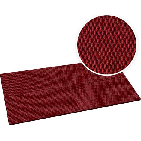 Tapis anti-salissures Hong Kong Pro Rouge 80 x 200 cm