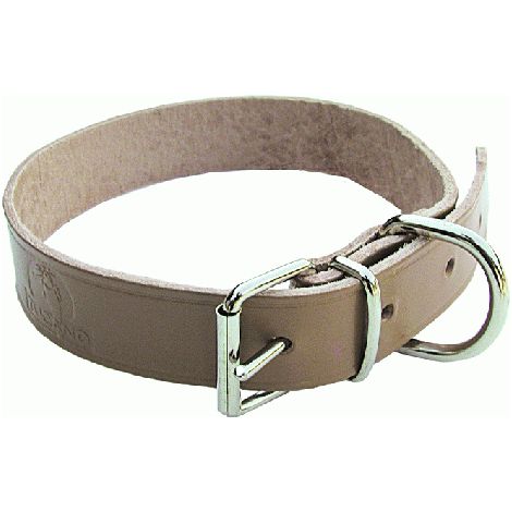 collier pour chien en cuir non doublA  largeur 25 mm longueur 51 cm colliers pour chien