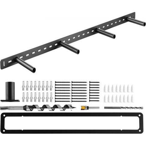 Regalhalterung, 1 Stk., Tragkraft 104 kg, Schwerlast Regalhalter 1092,2x157,4x38,1 mm, Regalträger für versteckte Regale, unsichtbare Halterung für schwebende Regale zur Wandmontage (1/5)