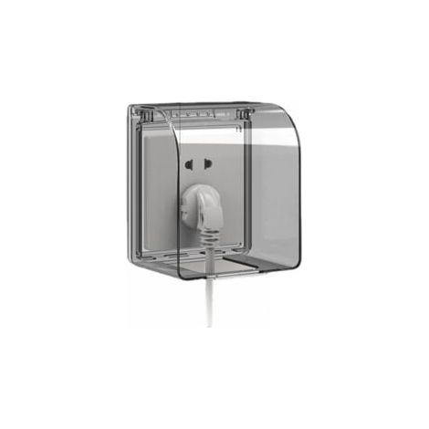 1PC Sortie Couvercle Childproof 86 modèle universel Boîtier de Prise étanche 12.2×10.8×7.3 CM Prises extérieures étanches pour interrupteur (1/4)