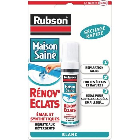 Rubson Rénov'éclats Renovator Weiß 10 ml mit Pinsel