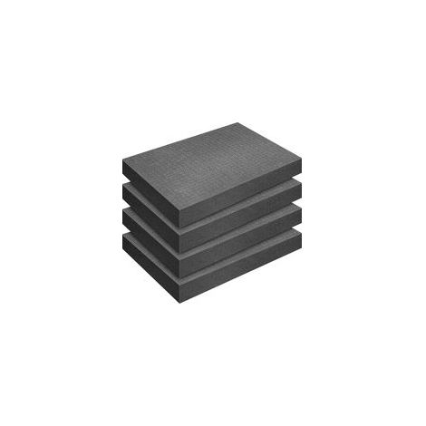 Mousse Prédécoupée Cube, 4PCS 400 x 300 x 50mm, Superfine Grille 10 mm Pour Mallette et Jeu de Figurines (1/5)