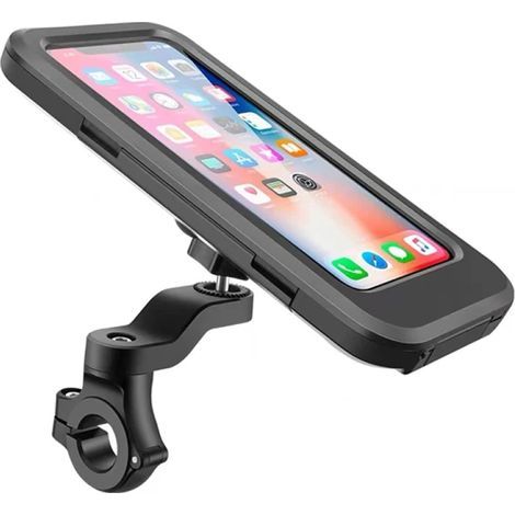 Wasserdichte Handyhalterung für Motorrad und Fahrrad, Handyhalterung für Fahrradlenker, wasserdichter Halter (1/5)