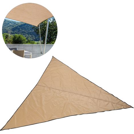 Voile d'ombrage pliable et portable pour piscine, résistante aux UV et facile à entretenir, idéale pour jardins extérieurs - 3 coins