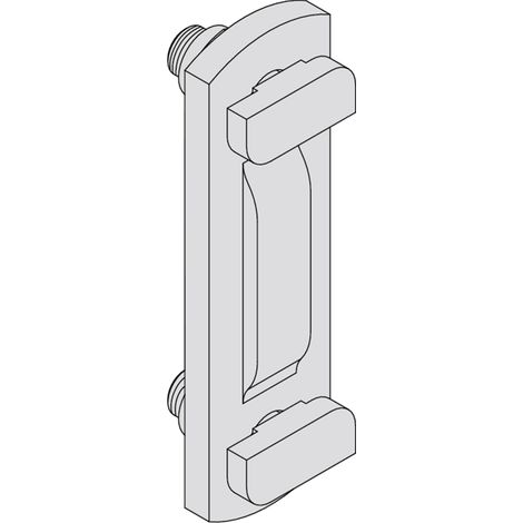 Hymer Verbinder für Rückenschutzstrebe Alu