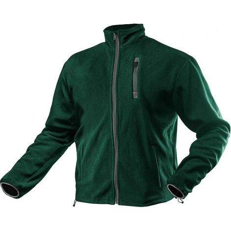 Felpa in pile, verde, taglia XXL (1/5)