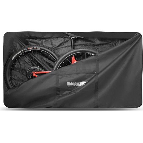 Sac Transport Vélo Housse Transport Velo pour 26-29 Pouces VTT/61 Taille Route/Trotinette Electrique Housse de Velo Pliant Sac Grand Pliant Porte-Vélo pour Voyager en Train Avion, Noir (1/5)
