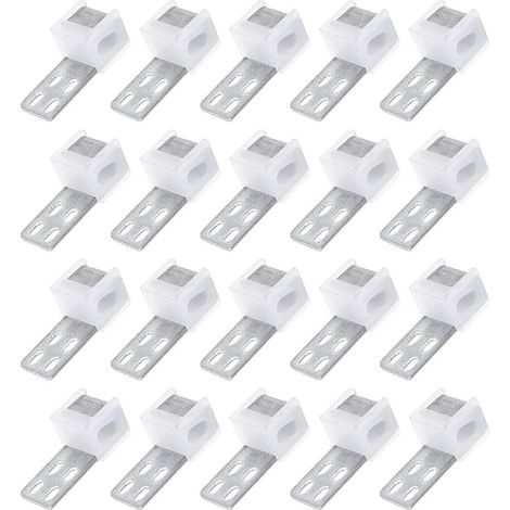 Combinaison de clips à ressort pour canapé, réduction du bruit des clips pour canapé, support de connexion pour canapé, différentes tailles 0,80 x 2,20 x 1,90 cm, 20 pièces par paquet. (1/5)