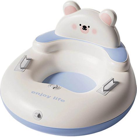 Snow Tube - Inflatable Sled for Kids and Adults - PVC Material - 34 x 87 cm - With Handles - Winter Outdoor Sledding Toy (1/5)