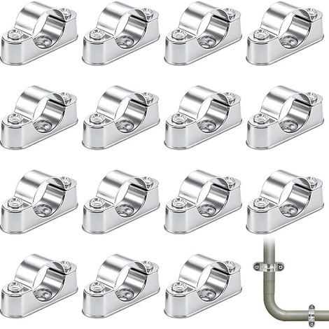 Pipe Wall Brackets, 32 mm Hose Clamps, Metal and PVC Pipe Mounts, Water Pipe Brackets, Clamps and Accessories (1/5)