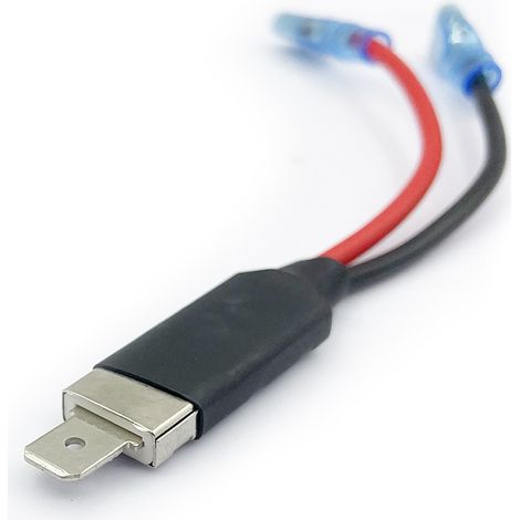Câble de connecteur de câblage 2pcs H1 LED Adaptateur de support de conversion unique pour ampoules de phare HIDled h1 adaptateur adaptateur led h1 connecteur