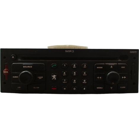 Autoradio PEUGEOT 207 2006-2013 [PRODUIT D'OCCASION]♻️657488