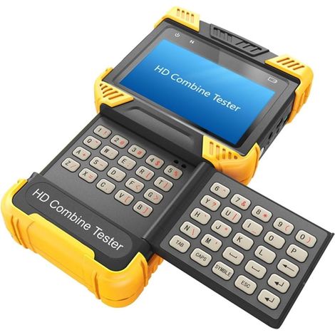 Testeur de vidéosurveillance prenant en charge la caméra IP Testeur De Vidéosurveillance IPC À Écran Tactile De 4 Pouces, Multimètre De Moniteur H.264 H.265 HD CVI/TVI/AHD, Testeur De Caméra IP Analog (1/5)
