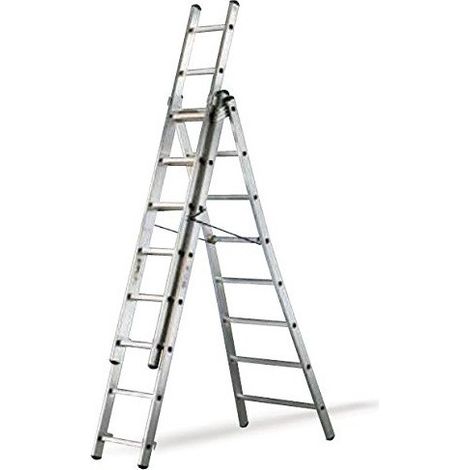 UMWANDELBARE LEITER PRONOR 3 EBENEN 7.76 M - TUBESCA COMABI - 01253010