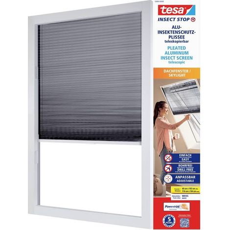 Tesa Mosquitero para techo marco de aluminio blanco
