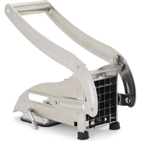 Coupe-frites - LIVOO - MEN410 - Acier inoxydable - 2 grilles - Pieds antidérapants et ventouse - Grilles compatible lave-vaisse (1/5)