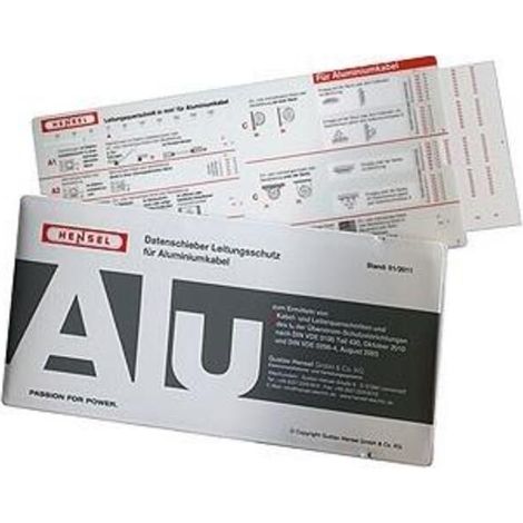 Hensel Datenschieber-LS Alu 98 17 0711