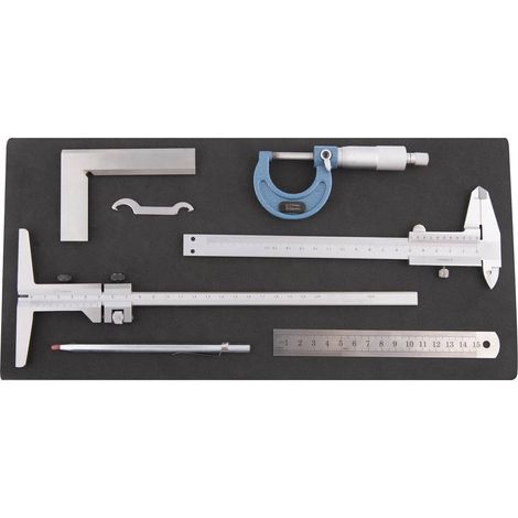 Insert outils de mesure (6pcs) composition métrologie pour mesure et de précision - AC 0000 - CLAS Equipements (1/2)