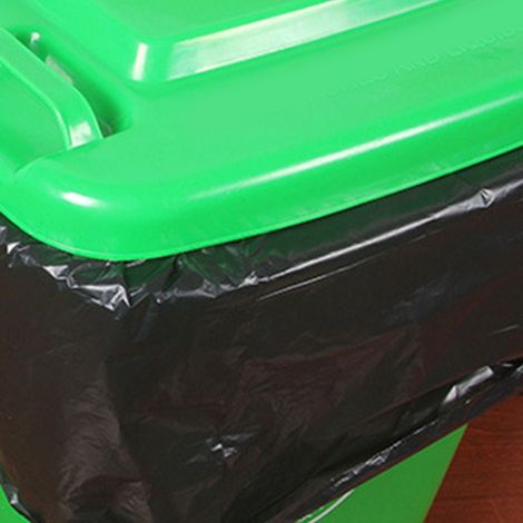 Große Müllsäcke, Abfallsäcke für Grundstücke, große schwarze Plastiksäcke, Müllverpackungssäcke (1/5)