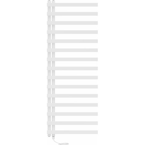 Prefilled Electric Heated Towel Rail Designer Radiator Ladder Warmer Rads 1600x600mm White (1/5)