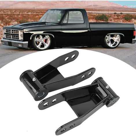2 Stück 2" Tieferlegungssatz mit Schäkeln für Chevy C10 1973-1987 (1/5)