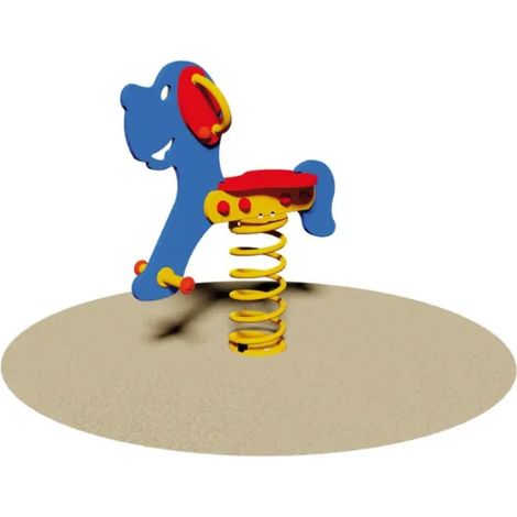 Gioco a molla Fuffy 933 Giochipark PEHD H52cm EN 1176 per bambini 3-8 anni