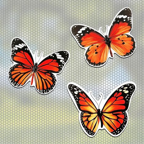 Pcs Butterfly Magnetic Mosquito Net, Double-Sided Flexible Magnets (1/5)