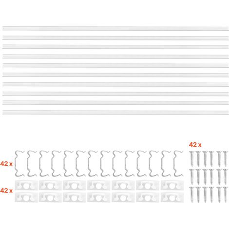 Profilé LED aluminium en V 2m x10, avec diffuseur opale, embouts et clips de fixation, pour bande LED, installation facile sous meuble. (1/5)