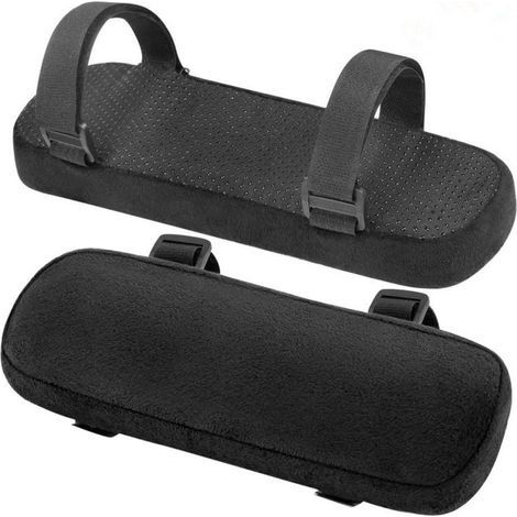 Coussin de Coude, 2 pièces Mousse à Mémoire Protège-Accoudoirs Coude Support Coussinets de Bras Chaise Accoudoirs Souple Oreiller pour Les Coudes et Les Avant-Bras Soulagement (1/4)