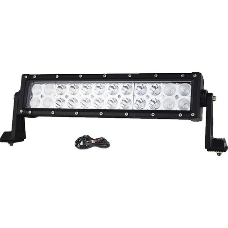 LED-Arbeitsscheinwerfer, kombiniertes Abstrahlmuster, Schutzart IP67 (wasserdicht), 72 W mit Verkabelung (1/2)