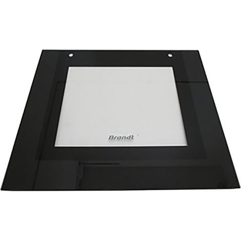 VITRE EXTERIEURE NOIRE pour FOUR BRANDT - 74X2422