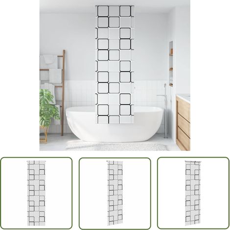 vidaXL Duschrollo 70x240 cm Stoffbreite 66 cm (1/5)