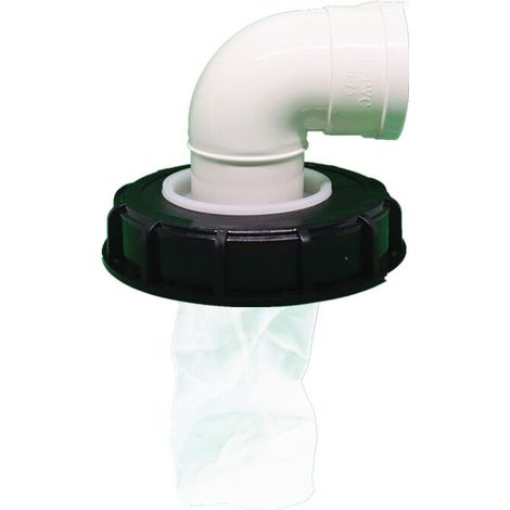 IBC Tank Lid with Washable Nylon Filter for 1000 Liter IBC Rainwater Tank, IBC Lid Filter, IBC Tank Accessories, Nylon Rainwater Filter (165mm four-way screw) (1/5)