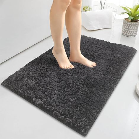 Microfibre Tapis de Bain 40x60 cm,Tapis Salle de Bain Antidérapant (1/5)