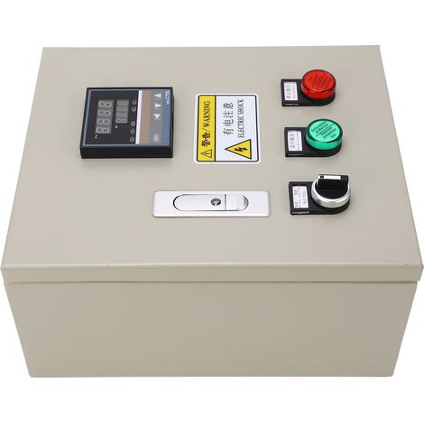 PID-Temperaturregler mit K-Thermoelement, digitale Thermostat-Steuerbox, 380 V AC, 3-phasig, 15 kW (1/5)