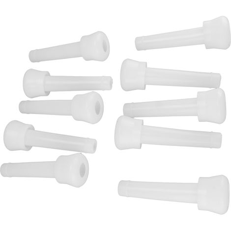 Soufflets de trayon en gel de silice blanc pour machines à traire les brebis, outils pour vaches, chèvres et moutons (1/5)