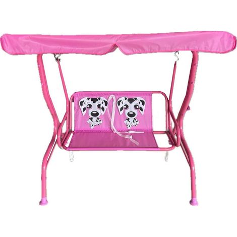 Dondolo Babydog Girl rosa per bambini
