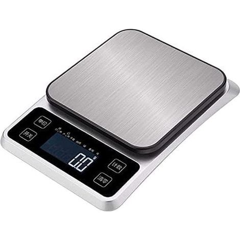 Cuisine Wlectronic Balances Alimentaires Numériques Petit Ménage Cuisine Cuisson Balance,5kg/1g Cuisson Des Aliments Herbes Médicinales Cuisine Balance De Cuisine Numérique En Acier Inoxydabl (1/5)