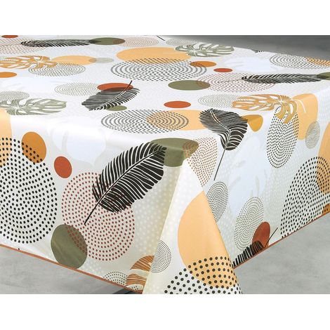 Nappe Polyester 140 X 240 Cm Soana Beige Sur Cintre Nappe Polyester 140 X 240 Cm Soana Beige Sur Cintre - Access Deco