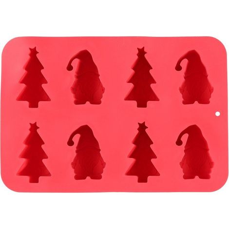 Moule en silicone pour la cuisson avec des formes de Noël. (1/3)